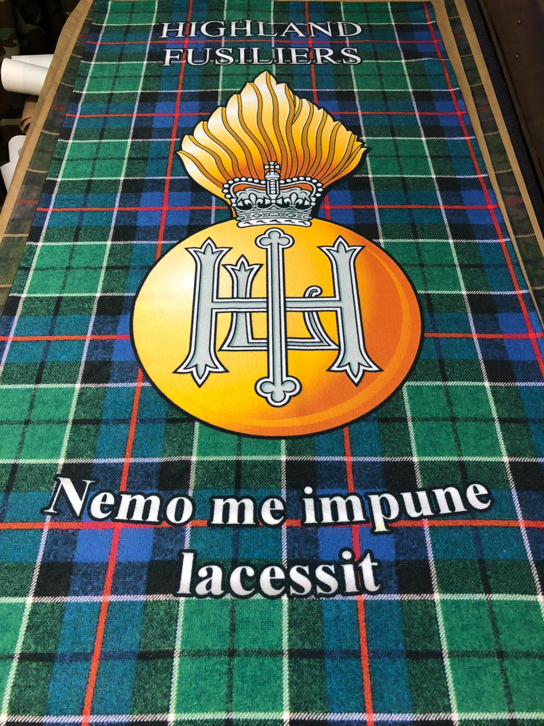 Royal Highland Fusiliers Tartan (RHF) Towel