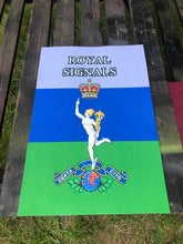 Load image into Gallery viewer, Printed Regimental Rug / Mat, Royal Signals (SIGS)
