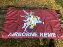 Load image into Gallery viewer, Airborne REME Royal Electrical &amp; Mechanical Engineers - Fully Printed Flag
