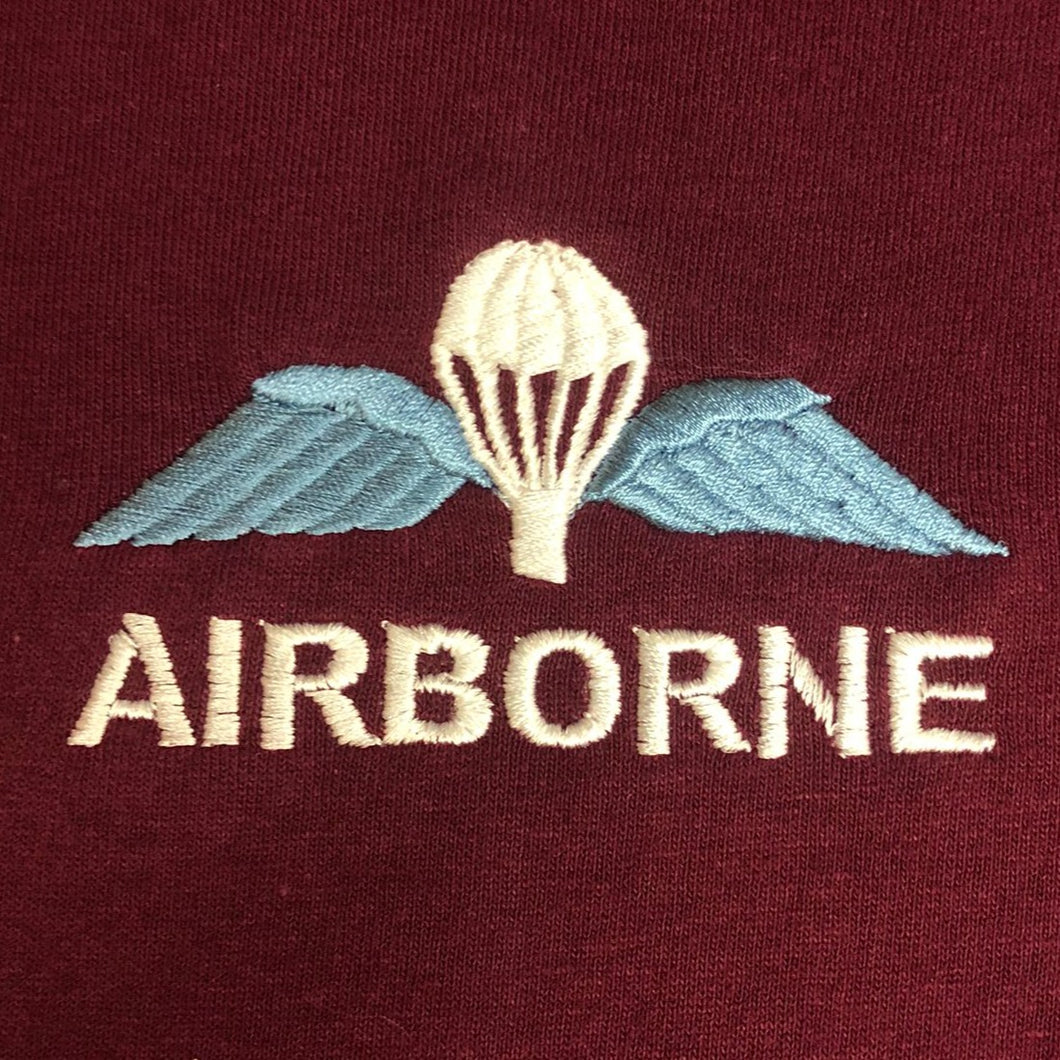 British Airborne Parachutist Wings - Embroidered - Choose your Garment
