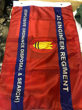 Load image into Gallery viewer, 33 Engineer Regiment EOD - Fully Printed Flag
