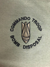 Load image into Gallery viewer, Commando Troop Bomb Disposal - Embroidered Design - Choose your Garment
