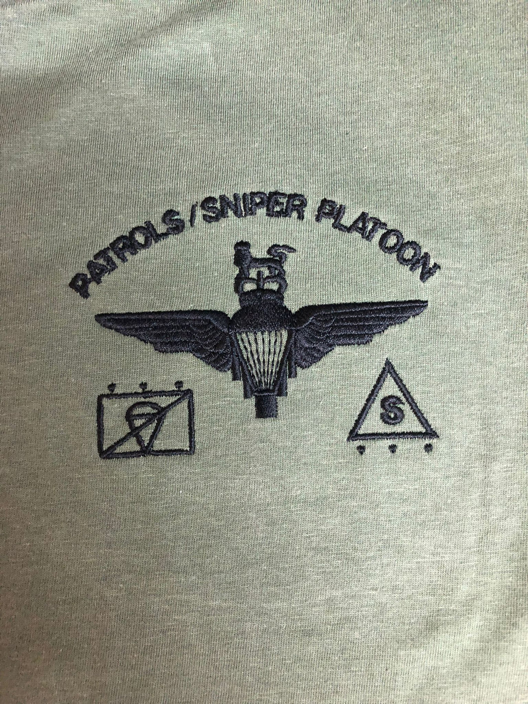 Parachute Regiment Patrols Sniper Platoon  - Embroidered - Choose your Garment