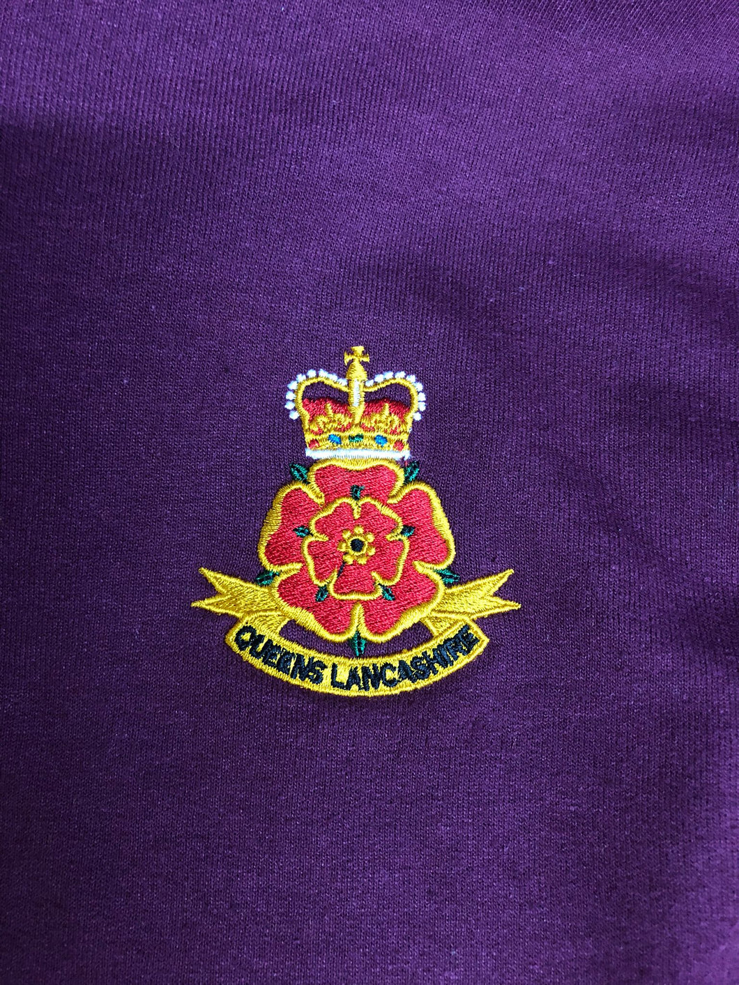 Queens Lancashire Regiment (QLR) - Embroidered - Choose your Garment