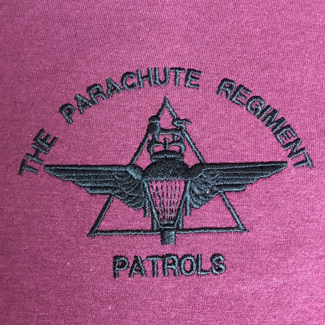 Parachute Regiment Patrols- Embroidered - Choose your Garment