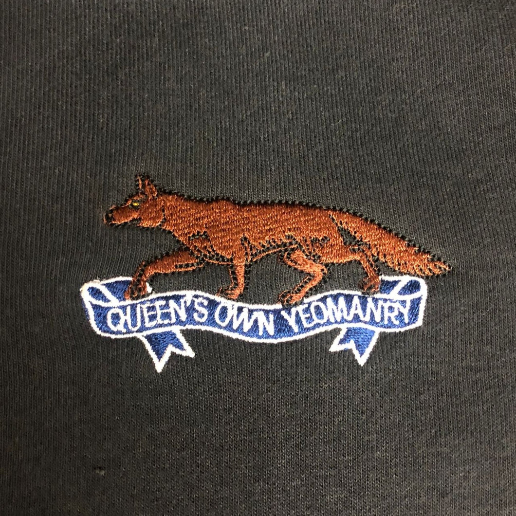 Queens Own Yeomanry (QOY) - Embroidered - Choose your Garment