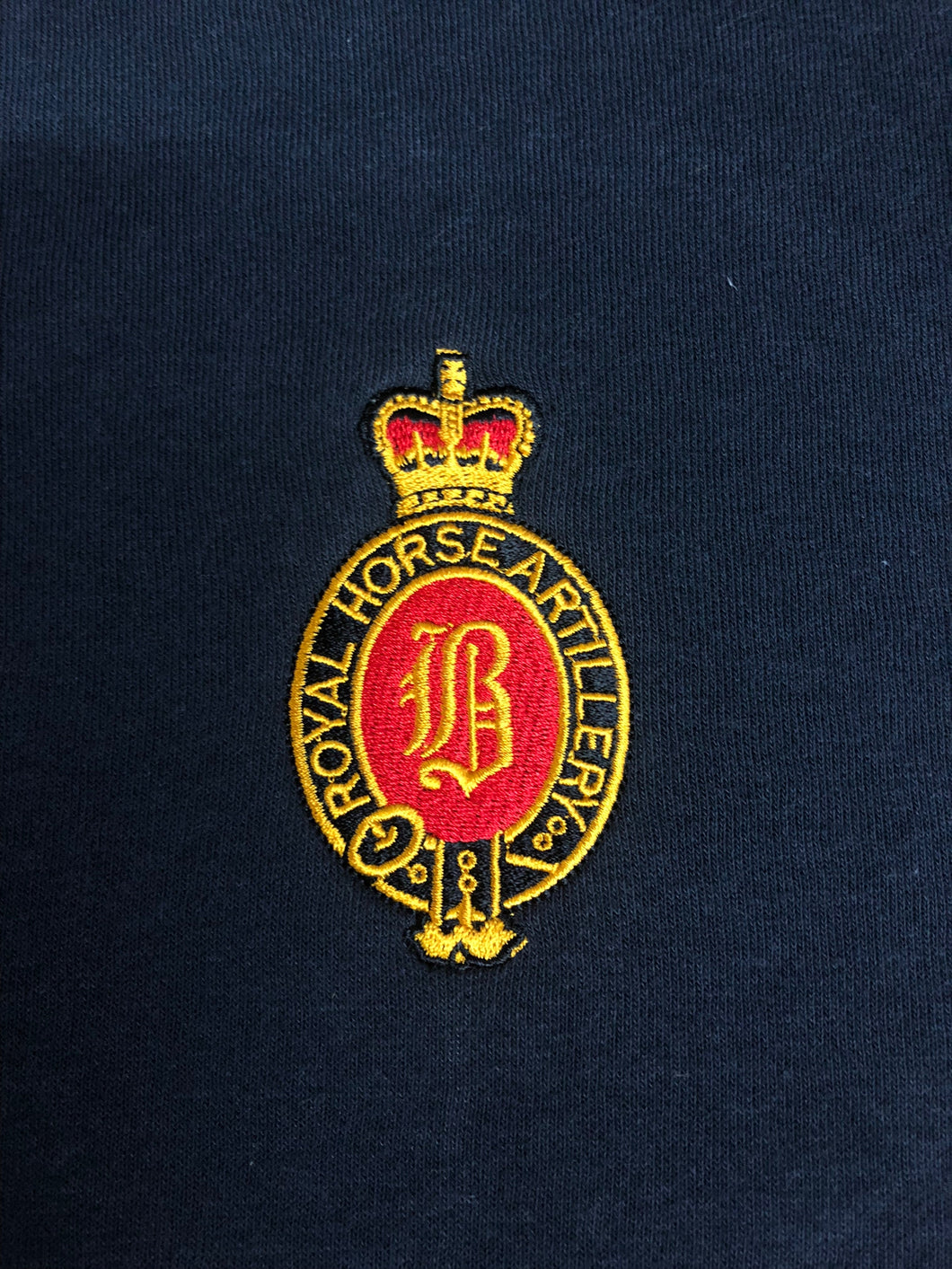 B Battery Royal Horse Artillery (RHA) - Embroidered - Choose your Garment