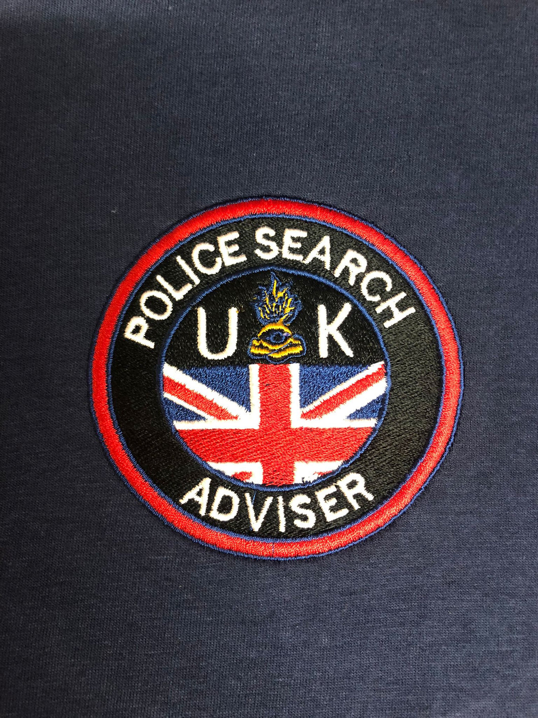 Police Search Advisor / EOD - Embroidered Design - Choose your Garment