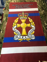 Load image into Gallery viewer, Fully Printed Queen Alexandra&#39;s Royal Army Nursing Corps Towel (QARANC)
