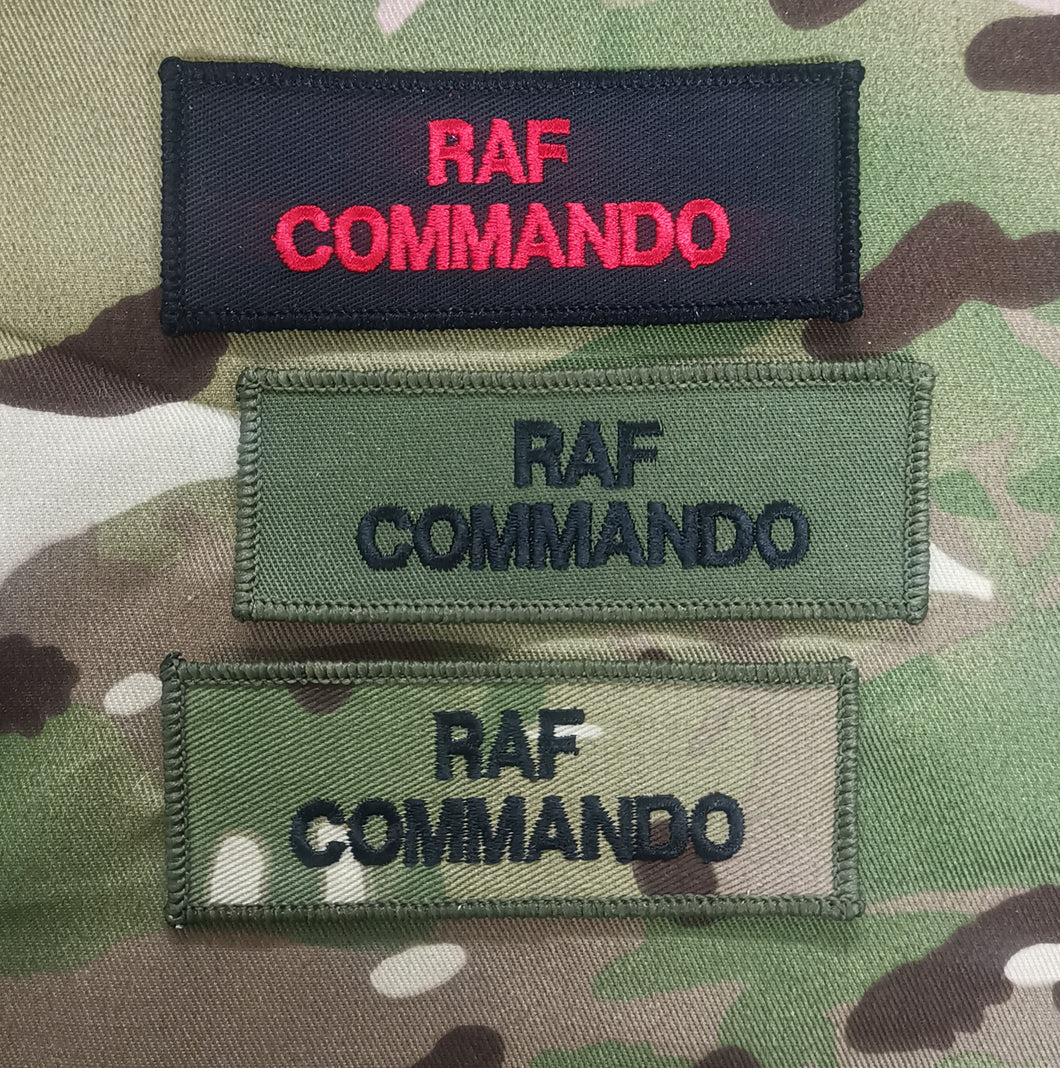 (FCF / FRMU) Future Commando Force (RAF) Royal Air Force Embroidered Shoulder Patch