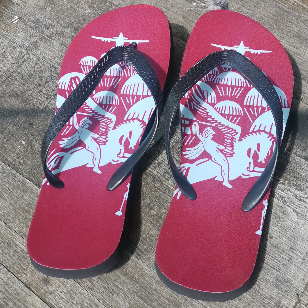 Printed Flip Flops - Airborne Forces