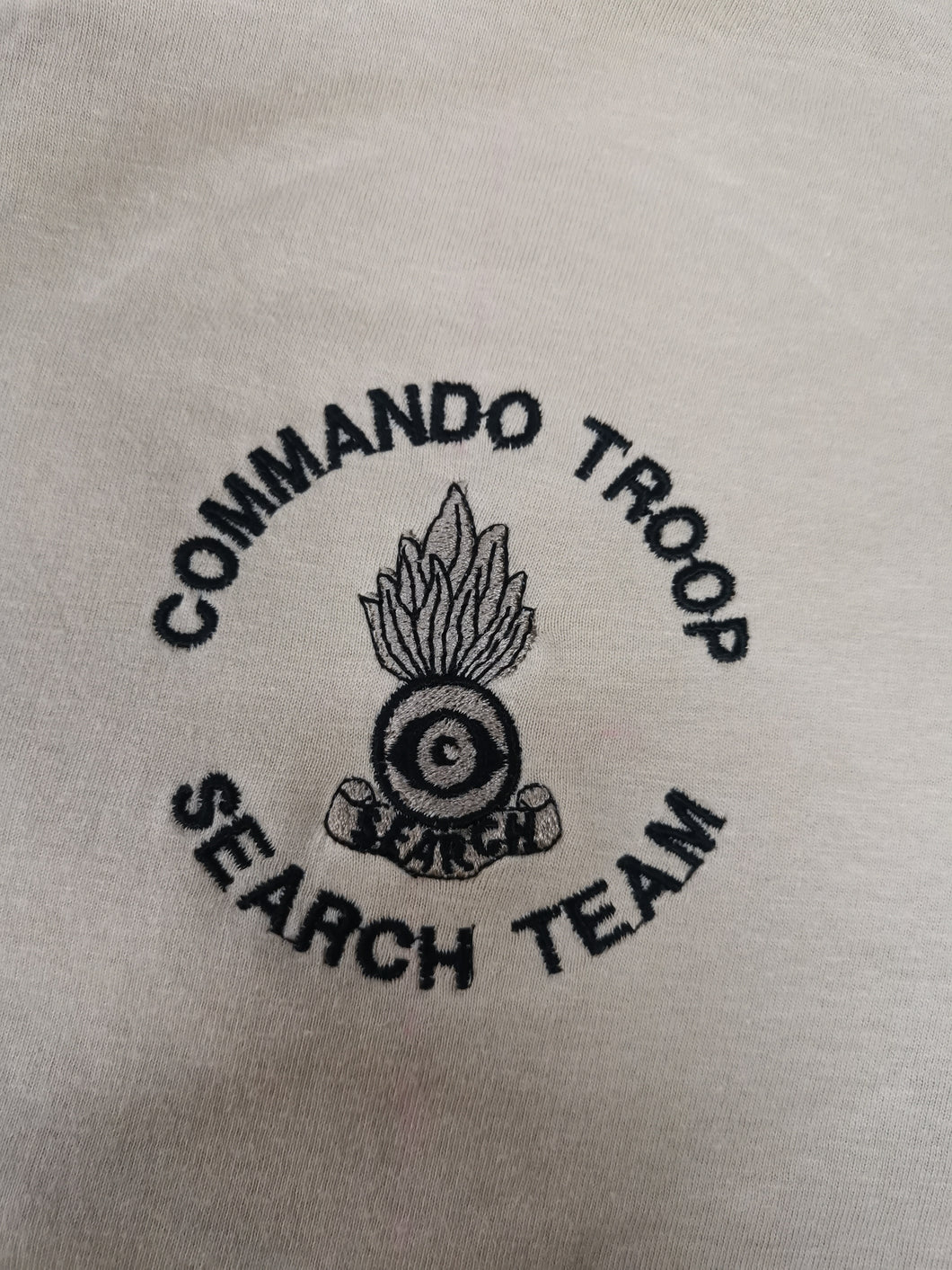 Commando Troop - Search Team - Embroidered Design - Choose your Garment