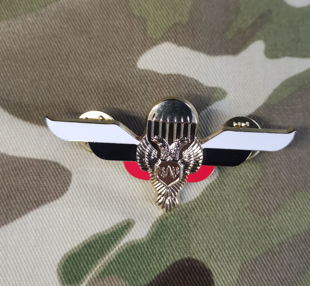 Russian / Russia parachutist jump wings para airborne metal pin brooch