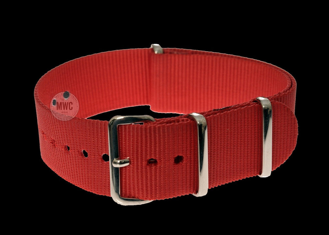 Red Royal Military Police RMP NATO Military Watch Strap