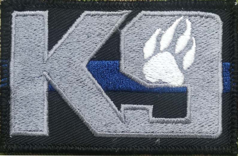 Embroidered Police K9 Patch