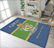 Load image into Gallery viewer, Printed Regimental Rug / Mat, Queens Royal Hussars (QRH)
