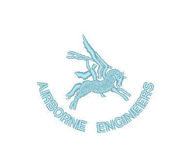 Embroidered Logo / Motif - Choose your Garment - Airborne Engineers Pegasus