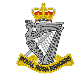 Royal Irish Rangers RIR - Embroidered - Choose your Garment