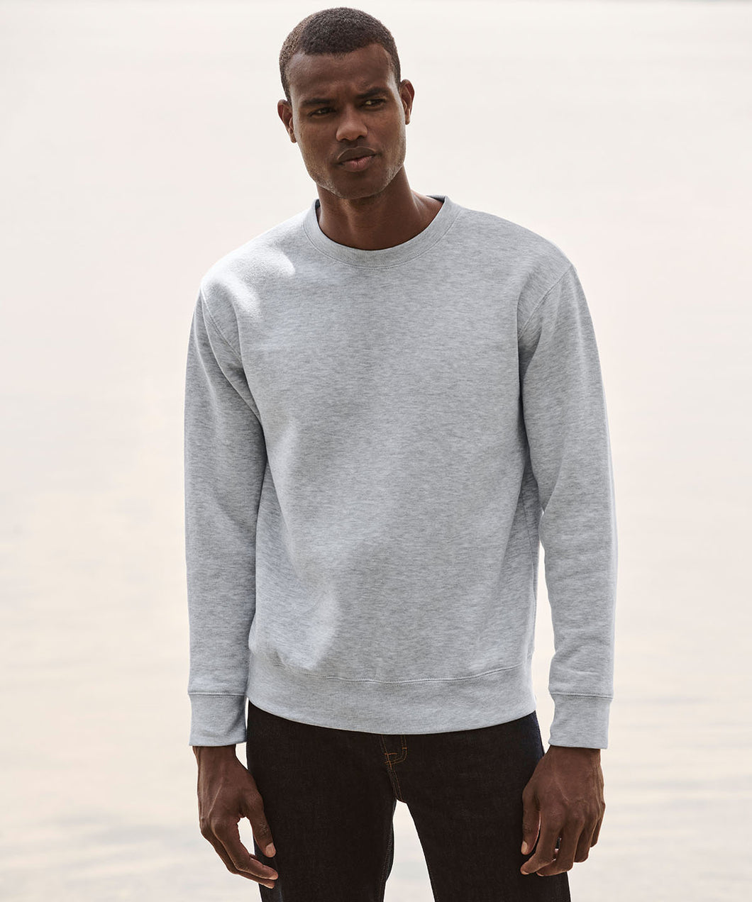 Embroidered - Premium set-in sweatshirt