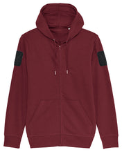 Load image into Gallery viewer, H39 Exclusive - Tactical Zipped hoodie sweatshirt - Black Velcro Arm Patch
