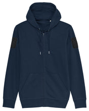 Load image into Gallery viewer, H39 Exclusive - Tactical Zipped hoodie sweatshirt - Black Velcro Arm Patch

