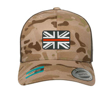Load image into Gallery viewer, Embroidered Flexfit Yupong Cap Thin Red Line
