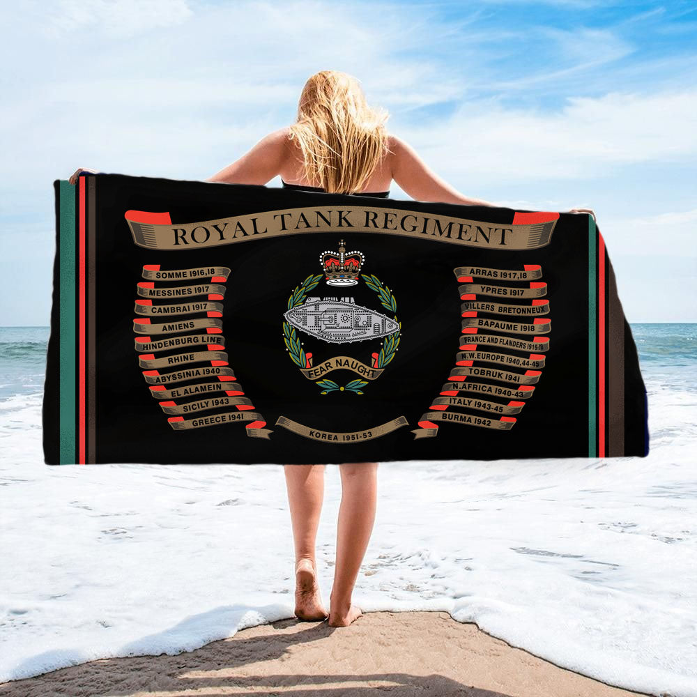 Royal Tank Regiment (RTR)- Fully Printed Towel