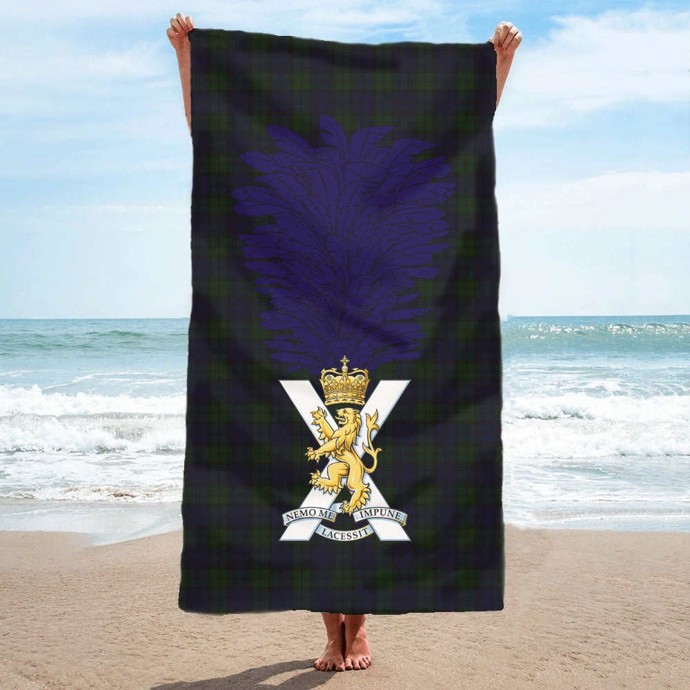 4th Battalion Royal Regiment of Scotland RRS Hackle - Fully Printed Towel - Choose your size