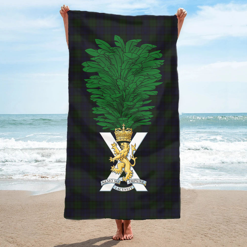 5th Battalion Royal Regiment of Scotland RRS Hackle - Fully Printed Towel - Choose your size