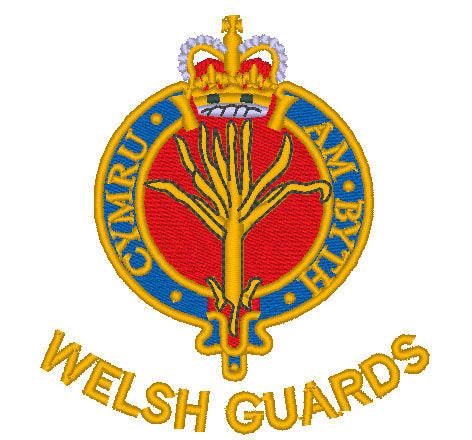 Welsh Guards - Embroidered - Choose your Garment