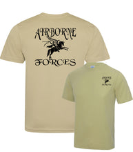 Load image into Gallery viewer, Airborne forces Paratrooper - Fully Printed Wicking Fabric T-shirt
