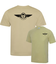 Load image into Gallery viewer, (German) Fallschirmjäger Wings Airborne forces Paratrooper - Fully Printed Wicking Fabric T-shirt
