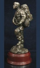 Load image into Gallery viewer, Parachute Regiment, Sniper with L115A3 Rifle, Cold Cast Bronze Presentation
