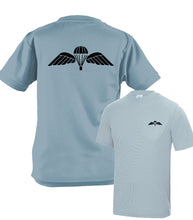Load image into Gallery viewer, Double Printed Airborne Wings Wicking T-Shirt
