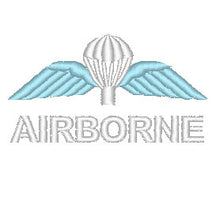 Load image into Gallery viewer, British Airborne Parachutist Wings - Embroidered - Choose your Garment
