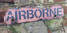 Load image into Gallery viewer, Airborne Wooden Sign
