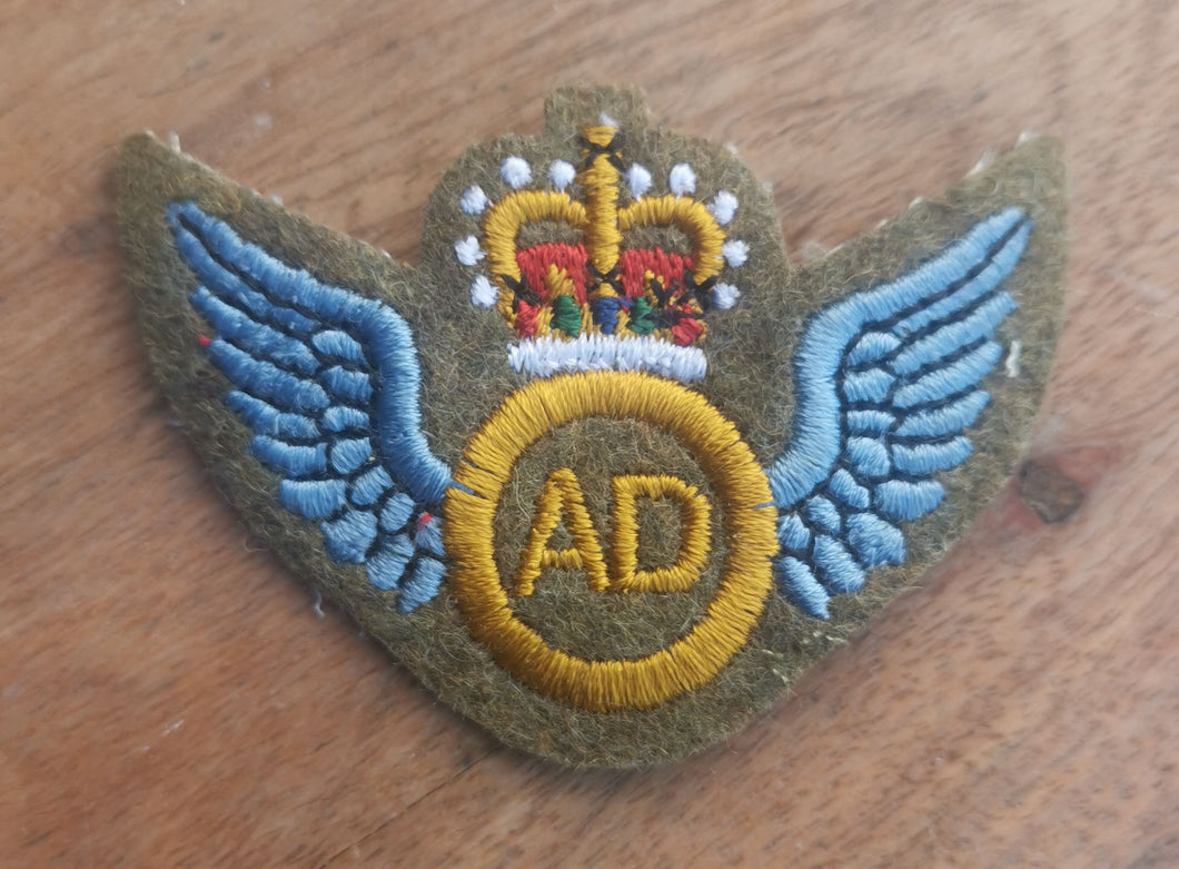 Air Dispatch Wings Qualification Badge no2 dress (EIIR)