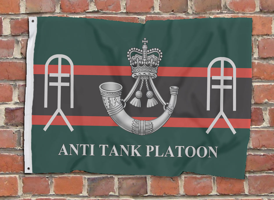 Anti Tank Platoon Rifles printed Flag