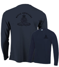 Load image into Gallery viewer, Double Printed Royal Artillery Long sleeve Wicking T-Shirt
