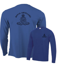 Load image into Gallery viewer, Double Printed Royal Artillery Long sleeve Wicking T-Shirt
