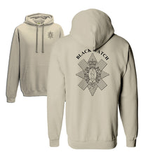 Load image into Gallery viewer, Double Printed Black Watch hoodie
