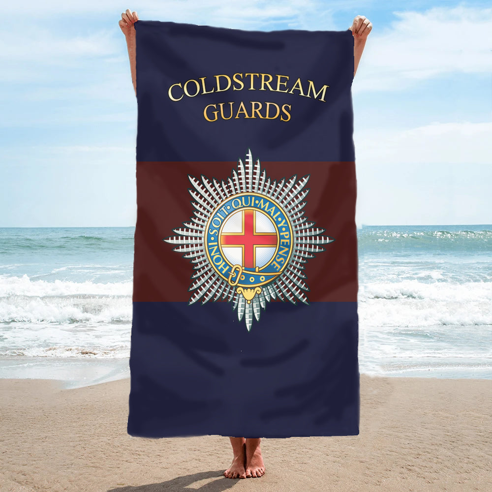Fully Printed Coldstream Guards badge Towel