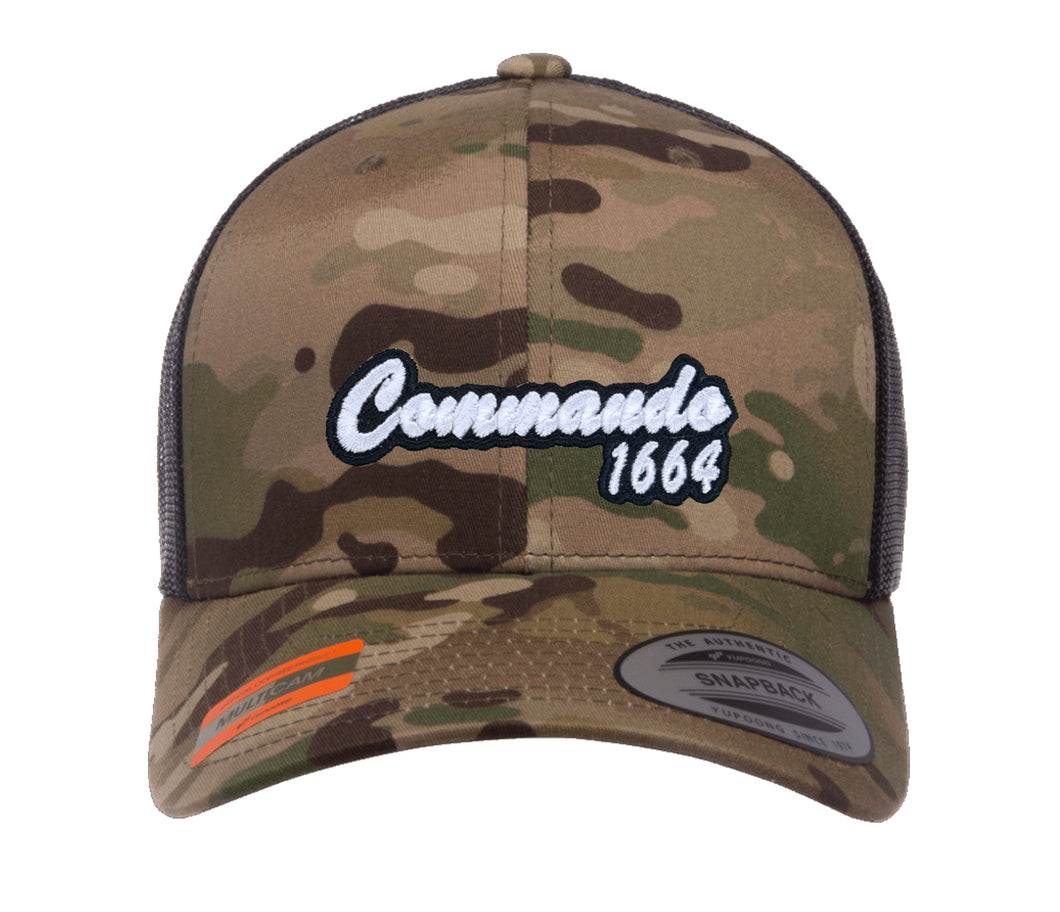 Embroidered Flexfit Yupong Cap Commando 1664 Baseball Cap