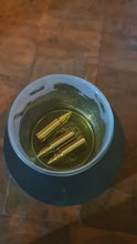 Load and play video in Gallery viewer, Engraved Whiskey Bullet Stones / Stainless Steel Metal Ice Cubes - tell us your design
