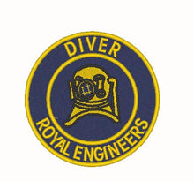 Load image into Gallery viewer, Diver Royal Engineers (RE)  - Embroidered - Choose your Garment
