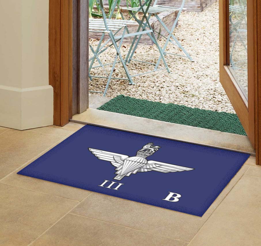 Bespoke Doormat - 2nd Battalion The Parachute Regiment B Company