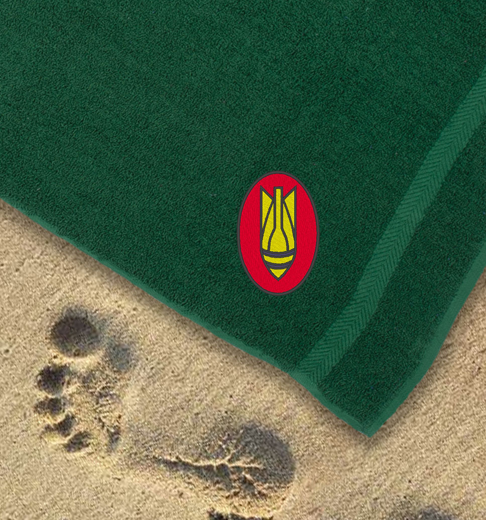 Embroidered EOD Towel