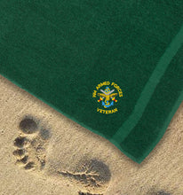 Load image into Gallery viewer, Embroidered HM Armed Forces Veteran Towel
