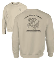 Load image into Gallery viewer, Double Printed Fife and Forfar Yeomanry Sweatshirt
