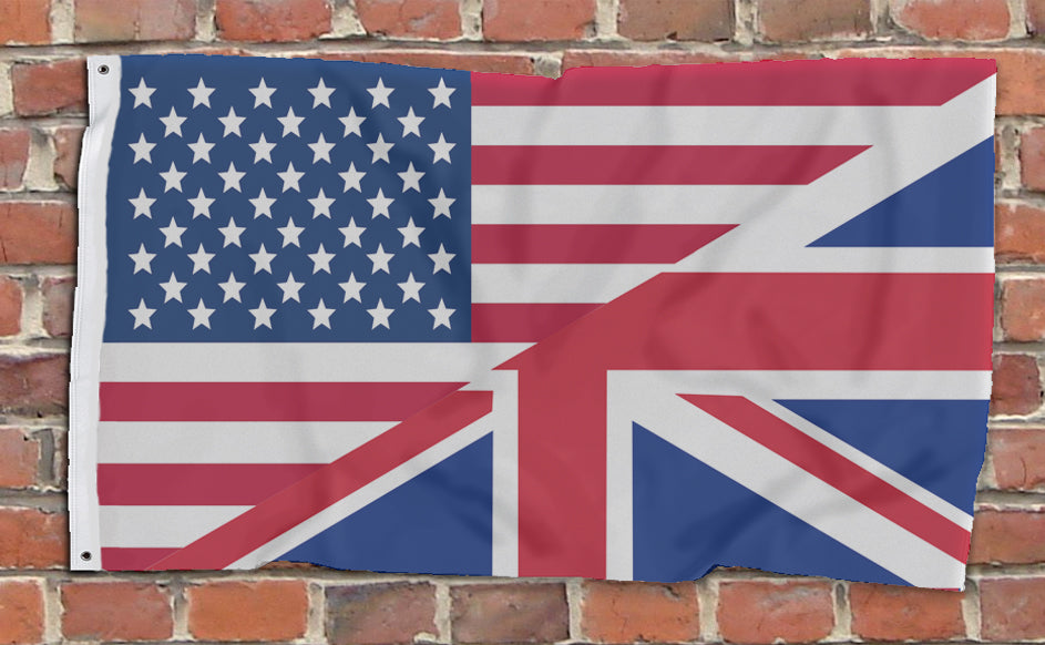 US/UK printed Flag